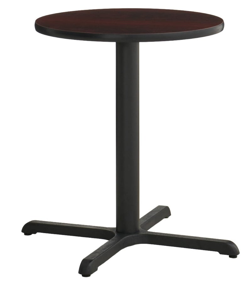 CenPro Commercial Black/Cherry Laminated Table Set, 24" Round Table Height (32Q-046) - Image 1